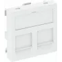 Data Technology Carrier DTG-2RM RW1 para 2 módulos Type RM branco puro (6119292)