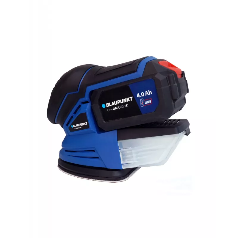 Lixadeira de detalhe BLAUPUNKT CO2010 18 V sem fios, manual para lixar pequenas superfícies