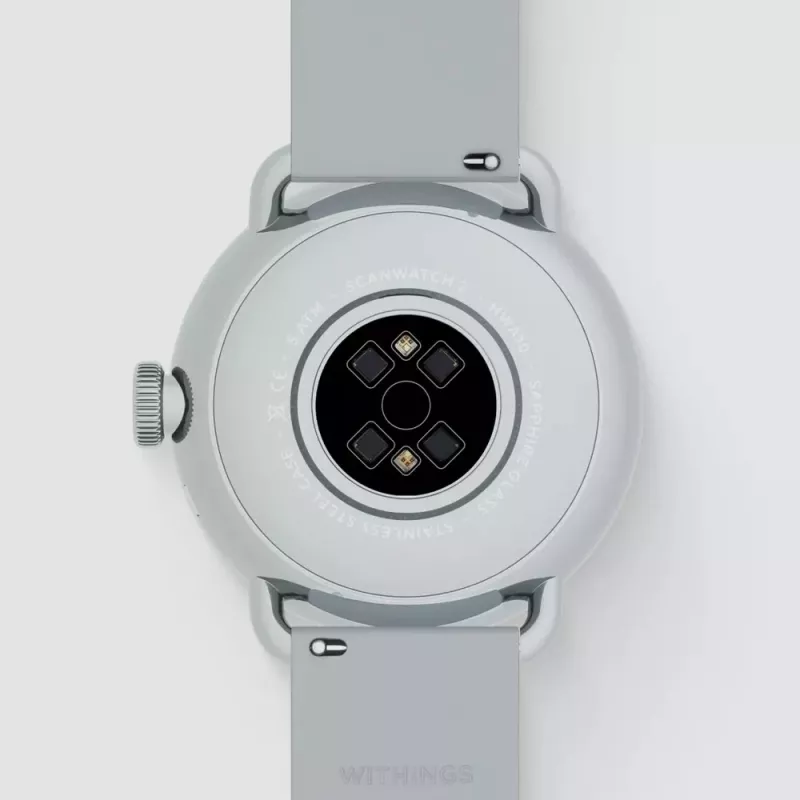 Withings ScanWatch 2 1,6 cm (0,63) OLED 38 mm híbrido aço inoxidável