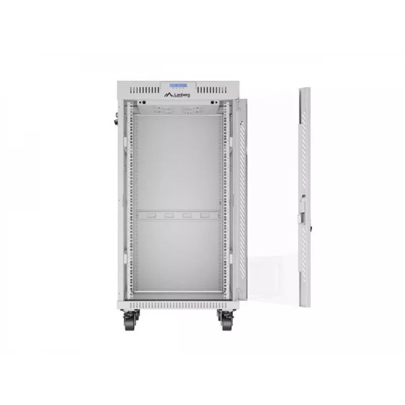 Armário autónomo LANBERG FF01-6822-12SL 22U autónomo, 1233×600×800 mm, IP20, 1200 kg