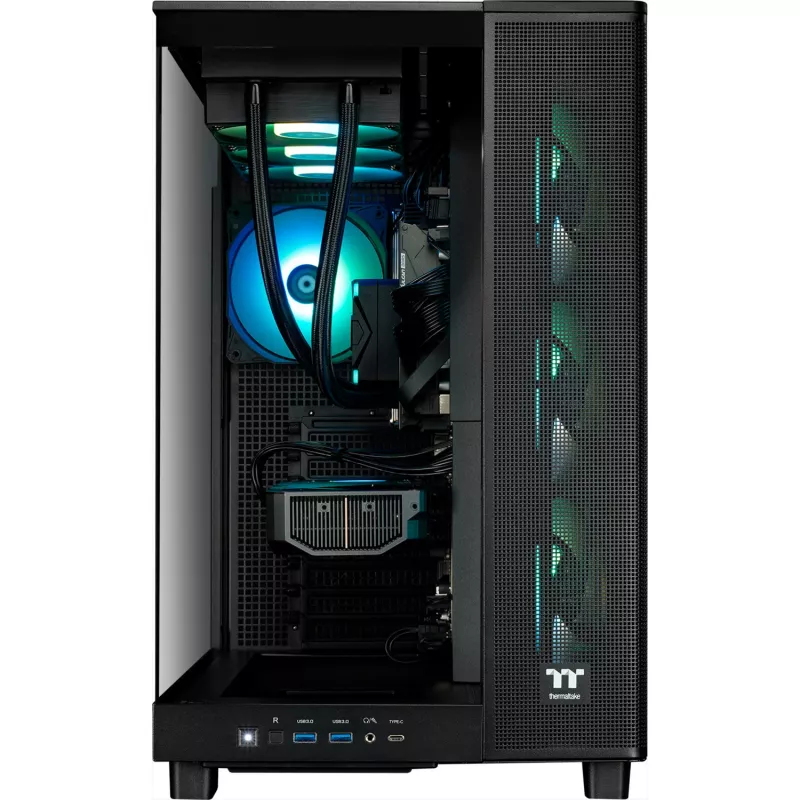 FTW A-Line LCS 5070Ti D5, PC gaming preto/transparente, Windows 11 Home