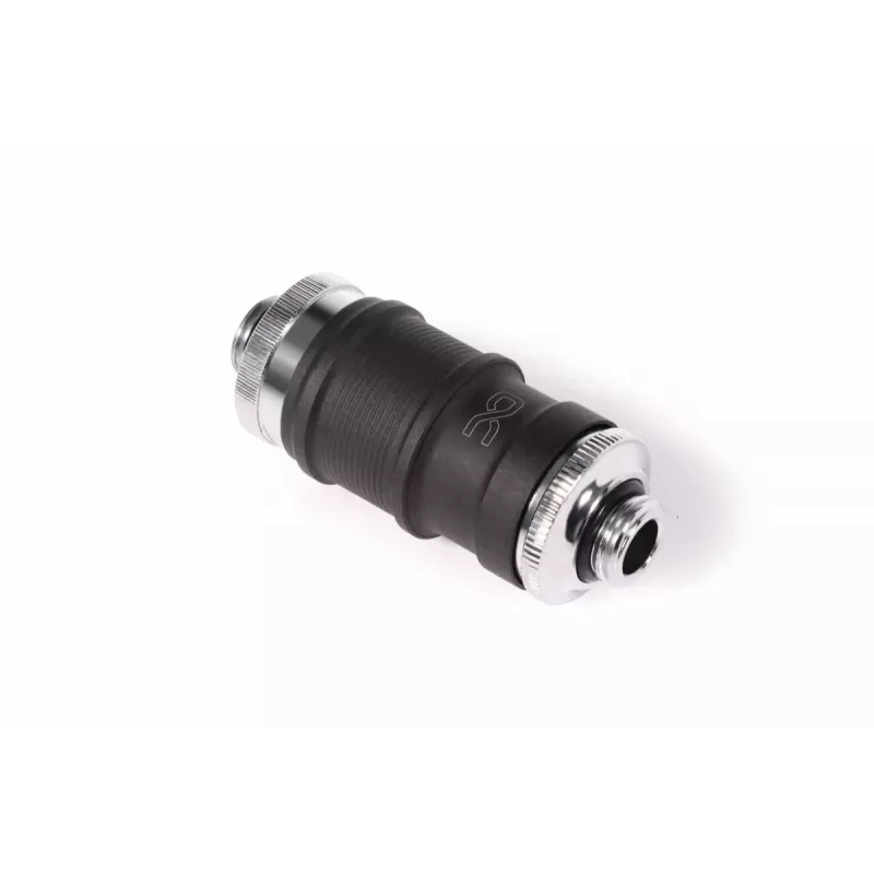Adaptador de bloco de água Aquatuning GmbH 13876 Latão Níquel Plástico Preto Cromado