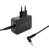Qoltec 51033 transformador para ultrabooks HP, 45 W, 19,5 V, 2,31 A, 4,5x3,0 mm + pino, para interior, preto