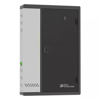 Good Connections armário de carregamento de parede para 11 dispositivos, USB-C, porta 30W