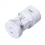 Adaptador de viagem universal Akyga AK-AD-61, mundial, 10 A, branco
