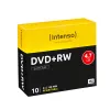 Intenso 10 x DVD+RW - 4,7 GB (120 min.) 4x