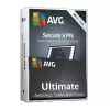 Chave AVG Ultimate 10 dispositivos VPN 2 anos, Global