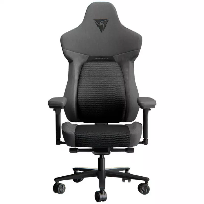 Cadeira Gaming Thunder X3 TEGC-2068101.11 — revestimento em malha, design ergonómico, preta