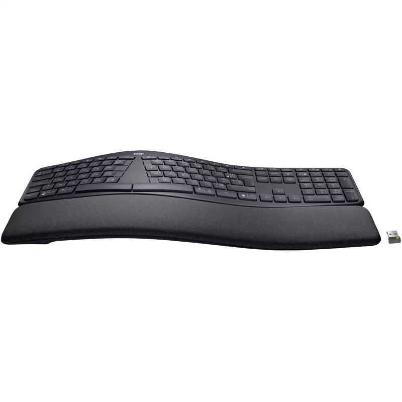 Logitech ERGO K860 for Business Teclado sem fios full-size AZERTY