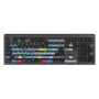 Teclado Logickeyboard ASTRA 2 USB QWERTY inglês preto tamanho completo 104 teclas