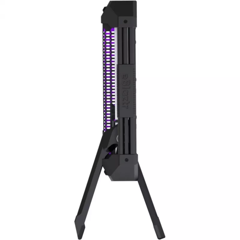 Caixa de PC portátil Eblaztr - Preto - Caixa de PC - Mini Tower - Preto