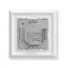 Botão inteligente em vidro HomeMatic Homematic IP Botão em vidro, 230 V, 868 MHz, branco, 54,5×54,5×29 mm