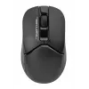 Rato ótico sem fios A4Tech FM12S Preto — 1200 dpi, recetor RF Nano, 3 botões, pilha AA