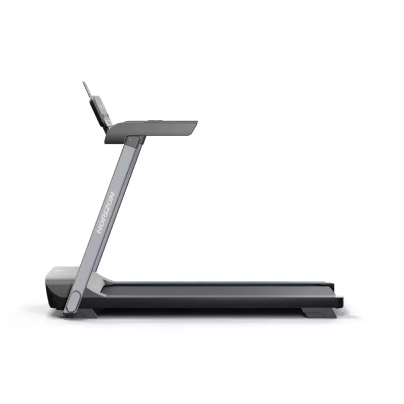 Passadeira elétrica dobrável Horizon Fitness Evolve 3.0 — 16 km/h, superfície de corrida 127×51 cm, 12 programas, peso máximo do utilizador 113 kg, ecrã LED
