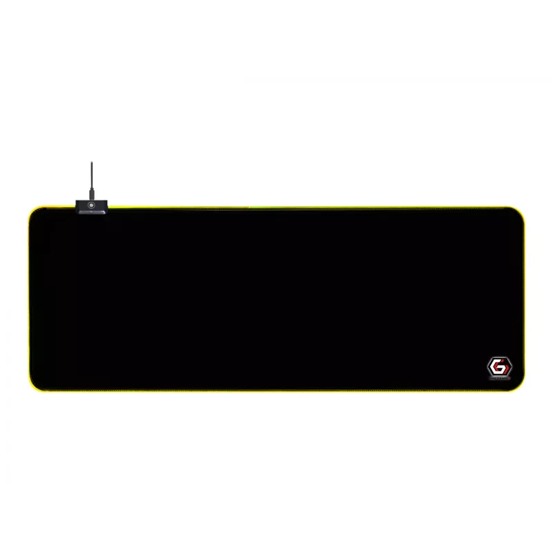 Tapete de rato gaming Gembird MP-GAMELED-L preto