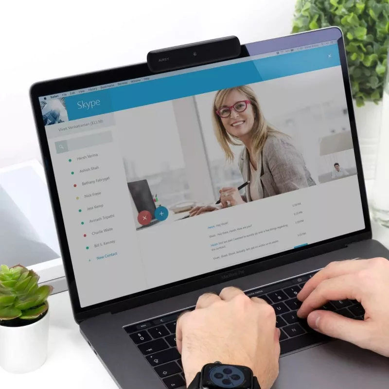 Webcam PC-W1 USB | Full HD 1920x1080 | 1080p | 30fps