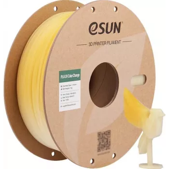 PLA UV 1,75mm amarelo 1kg ESUN 3D FILAMENT (PLA-UV CC175UV-Y1P1)
