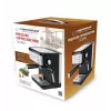Máquina de café expresso ESPERANZA EKC011 — depósito de água de 1,8 L, 850 W, 20 bar, controlo tátil, espumador de leite