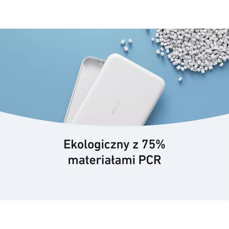 Power bank Anker MagGo 10K magnética sem fios branco, branco