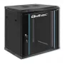 Armário rack 19 polegadas QOLTEC 54464 12U 600x635x450 preto