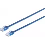 Cabo de patch Ethernet ShiverPeaks Cat6 U/UTP RJ-45 0,5 m azul