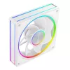 Ventoinha para caixa MODECOM VOLCANO LOOP 120 ARGB Reverse Fan branca 120 mm, PWM, 400–1400 RPM
