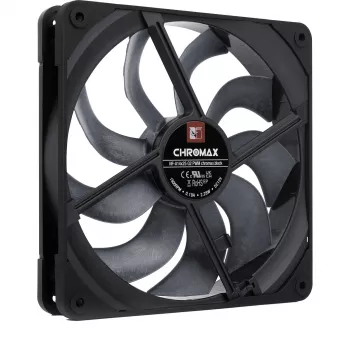 Ventoinha para caixa Noctua NF-A14x25 G2 PWM chromax.preto 140mm