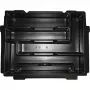 Inserto de ferramentas para peças pequenas P-83668, inserto preto, para mala MAKPAC