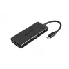 Transcend HUB5C USB 3.2 Gen 2 (3.1 Gen 2) Type-C preto
