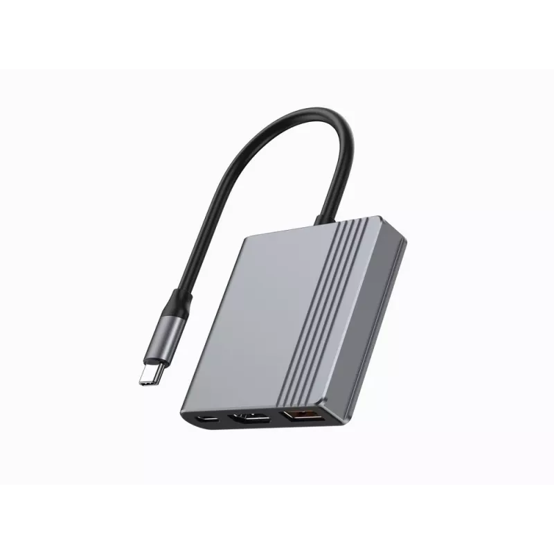 Adaptador I/O USB-C para HDMI/USB3/3IN1 A-CM-COMBO3-05 GEMBIRD