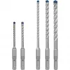 Bosch Expert SDS-plus-7X conjunto de brocas para martelo, 5 peças, 5/6/8/10 mm