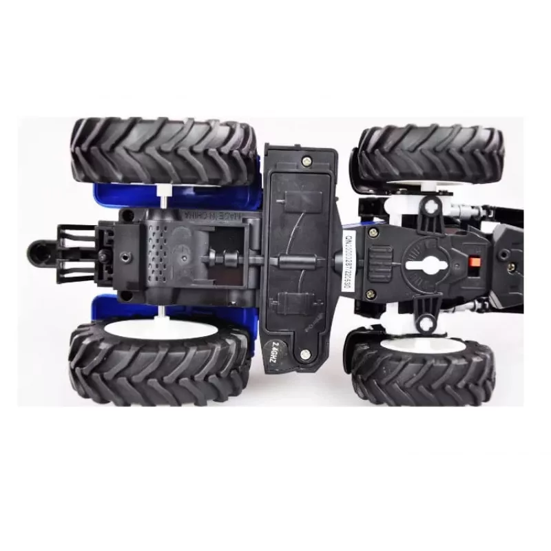 Trator Amewi trator de brincar com lâmina motor elétrico 1:24