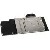 Watercool Fullcover-GPU-Wasserkühler Heatkiller IV para Radeon RX 5700 XT — parte superior em acetal com base de cobre niquelado