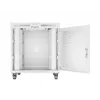 Armário rack LANBERG FF01-8015-23SL 19 polegadas 15 U, cinzento, porta frontal perfurada