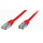 Cabo de rede S/CONN ShiverPeaks TC75720r 10 m Cat6 RJ-45 vermelho