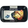 Assadeira de vidro Russell Hobbs RH01143EU 29 cm, azul-marinho