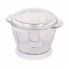 Picadora elétrica CLATRONIC MZ 3579 — 250 W, 1 L, lâminas de aço inoxidável, trituração de gelo, branco