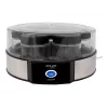 Iogurteira Adler AD 4476 — 7 frascos, 42 °C, 20 W, cinzento/preto/transparente