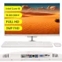 Extralink PC all-in-one Office, Intel Core i5-11300H, 16 GB DDR4, 512 GB SSD, teclado e rato com fios, câmara integrada