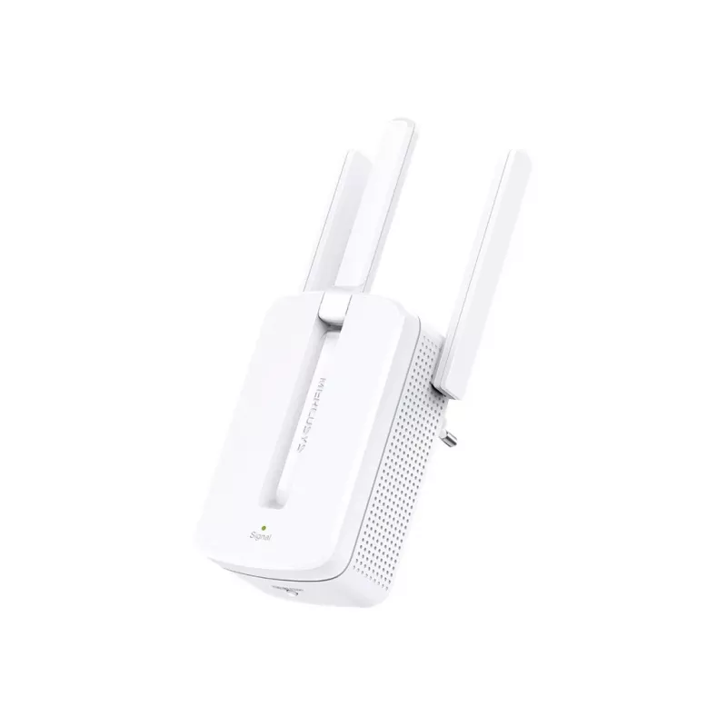 Repetidor WiFi N Mercusys 300Mbps Extensor de rede WiFi Amplificador wireless MW300RE (N300, 2 antenas externas)