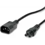 Cabo de alimentação Value 19.99.1119 preto 1,8 m conector fêmea C14 conector fêmea C5 (19.99.1119)