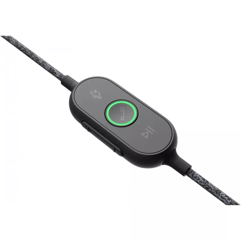 Sistema de videoconferência pessoal Logitech Zone Wired UC