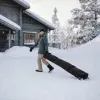 Mala de snowboard com rodas Thule 5176 Roundtrip 165 cm preto