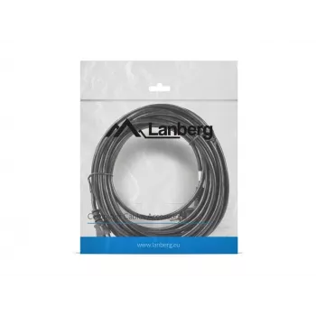 Cabo de alimentação Lanberg CA-C13C-11CC-0100-BK preto 10 m C13 conector fêmea CEE7/7