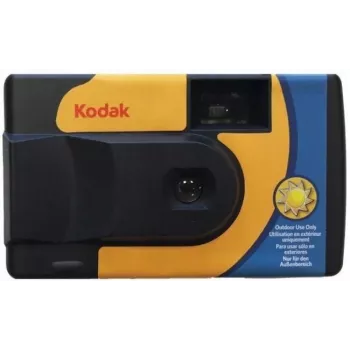Máquina fotográfica Kodak DAYLIGHT, máquina fotográfica descartável com filme a cores para 39 fotografias. Sem flash incorporado.