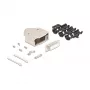 Conector de fios DeLOCK 67133 D-Sub 15 pinos prateado fêmea