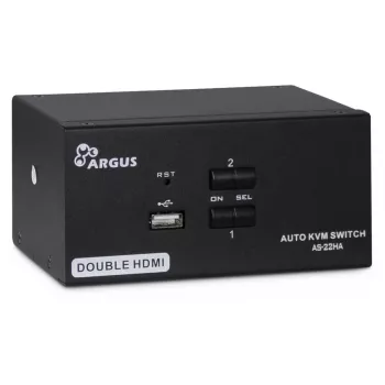 Comutador KVM Inter-Tech AS-22HA HDMI
