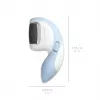 Polidor de unhas elétrico Medisana CR 870 – 3 acessórios, azul/branco
