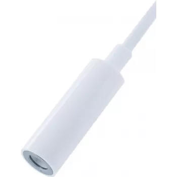 Adaptador USB Type-C para 3,5 mm Xiaomi SJV4091TY branco, conversor de áudio original