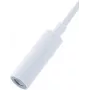 Adaptador USB Type-C para 3,5 mm Xiaomi SJV4091TY branco, conversor de áudio original